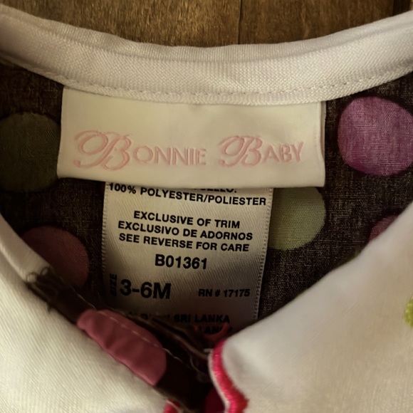 NWOT BONNIE BABY BIRTHDAY DRESS : SIZE 3-6 MONTHS - Picture 3 of 5